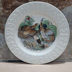 VTG Adams England Audubon Birds of America Ruffed Grouse Decorative Plate